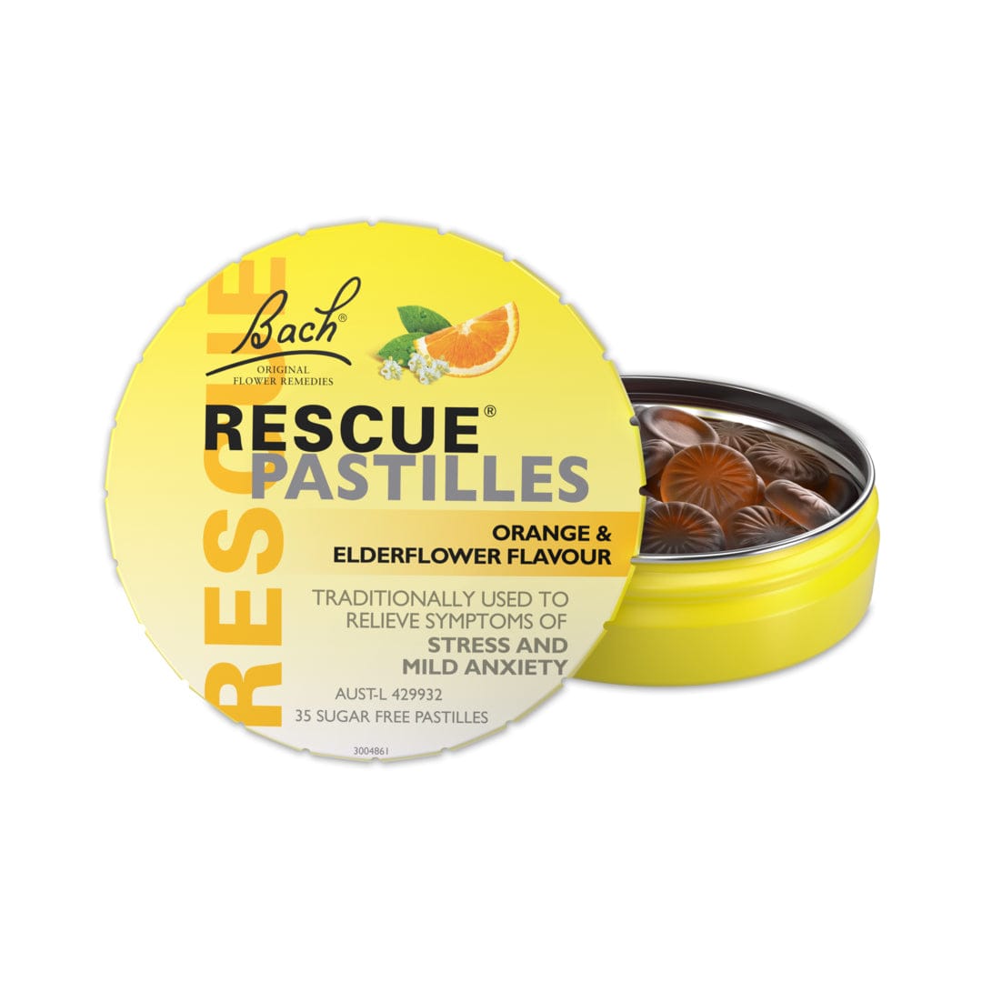 Rescue Everyday emotional support RESCUE® Pastilles Orange and Elderflower