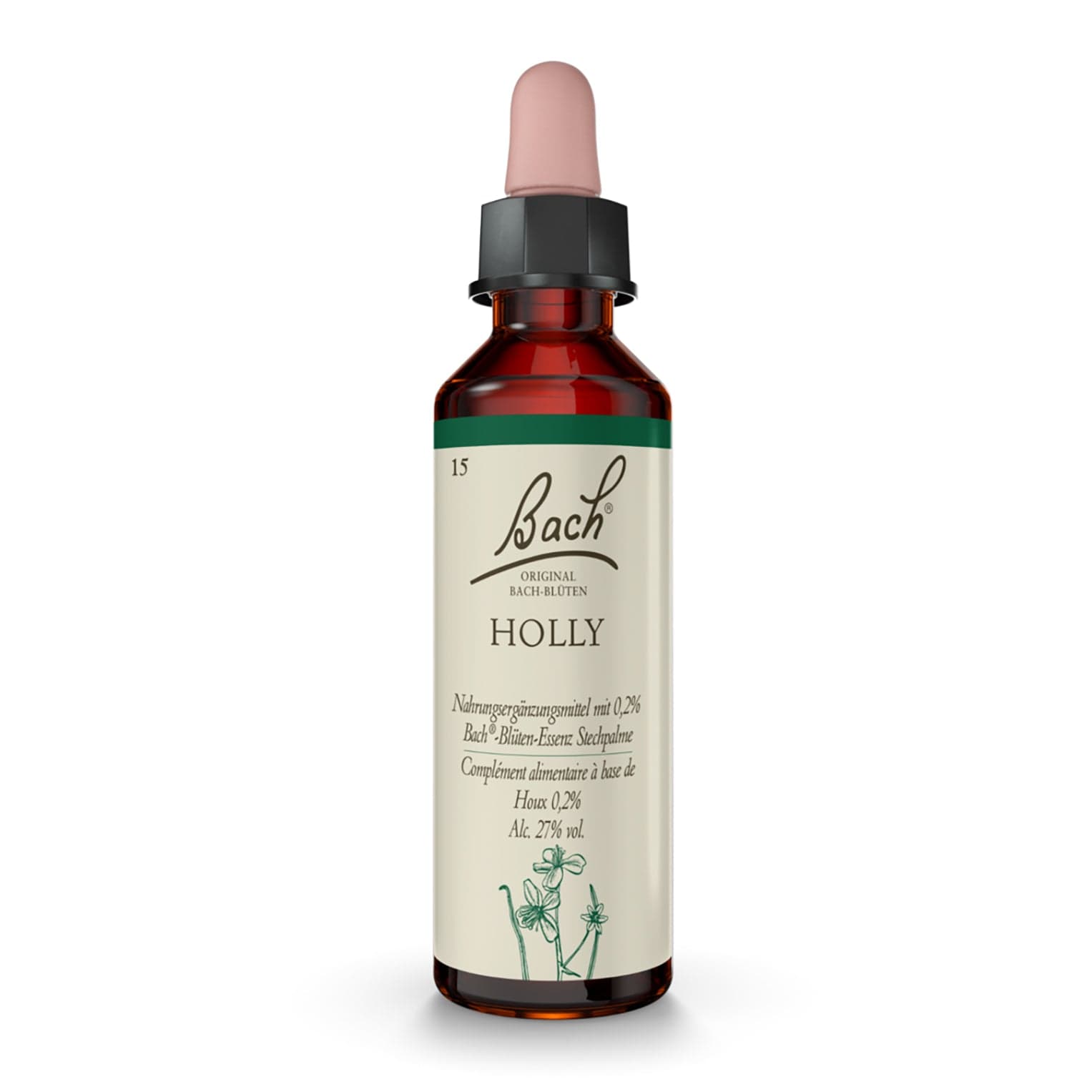 Bach Flower Remedy 20ml Original Bach® Flower Holly