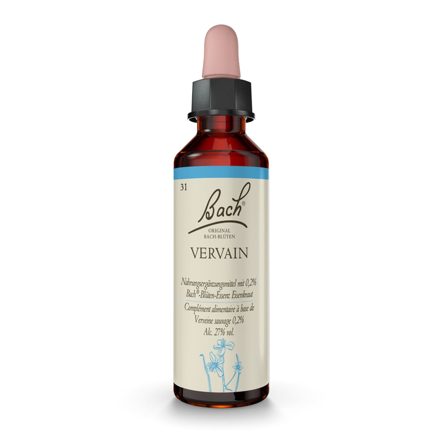 Bach Flower Remedy 20ml Original Bach® Flower Vervain