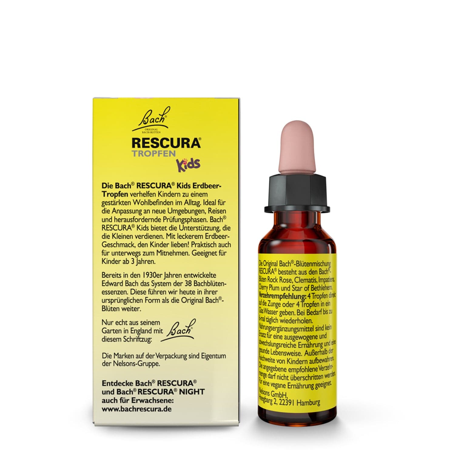 Rescue Remedy 10ml Bach RESCURA® Kids strawberry Drops