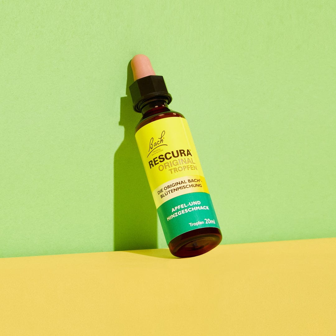 Rescue Remedy 20ml Bach RESCURA® Apple Mint Drops Alcohol Free