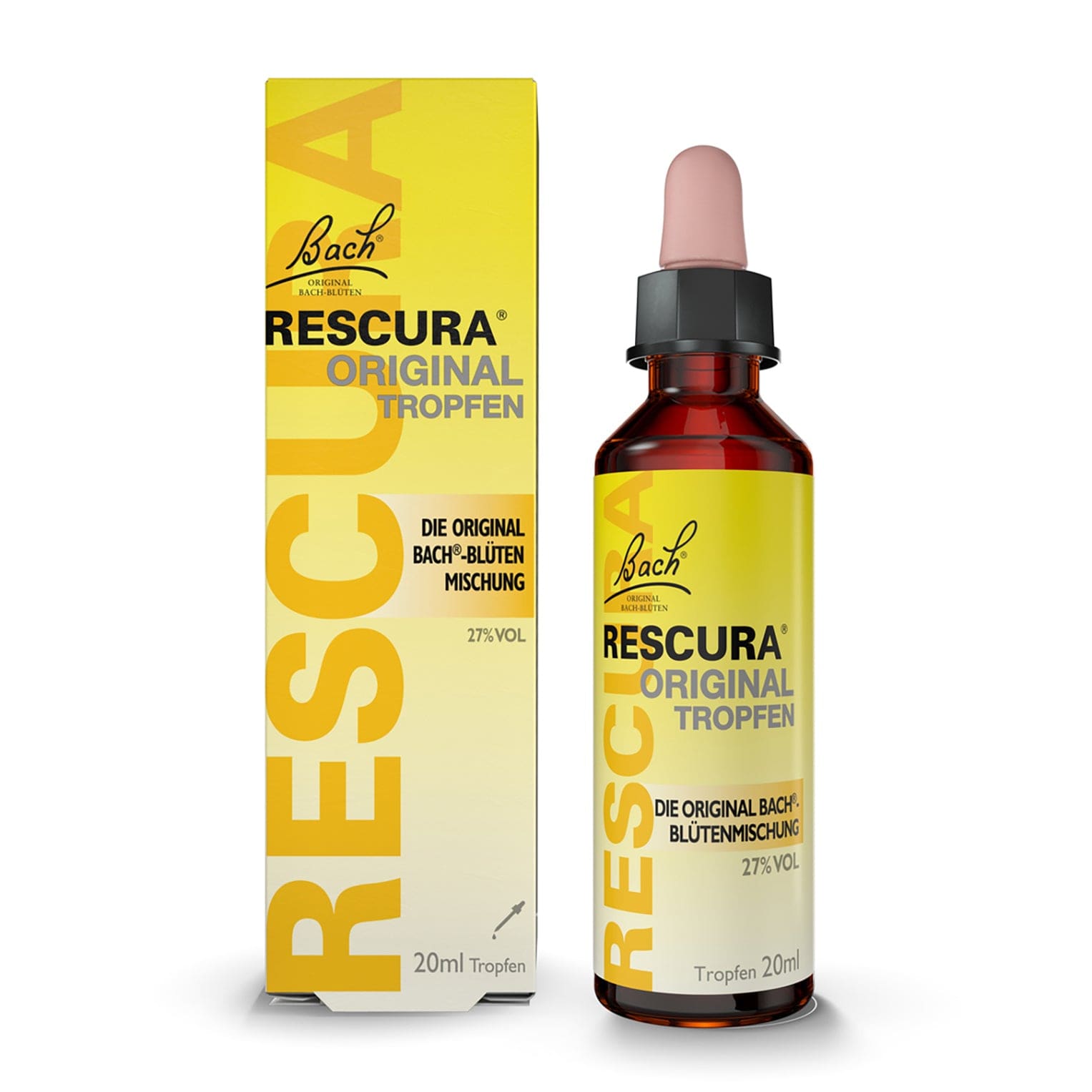 Rescue Remedy Bach RESCURA® Drops With Alcohol