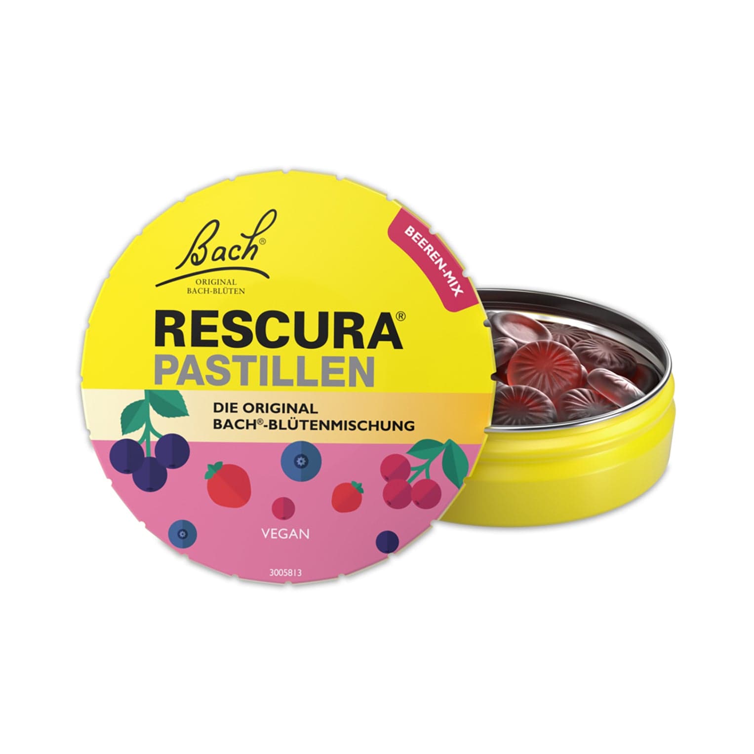 Rescue Everyday emotional support 50g Bach RESCURA® Pastilles Berry Mix
