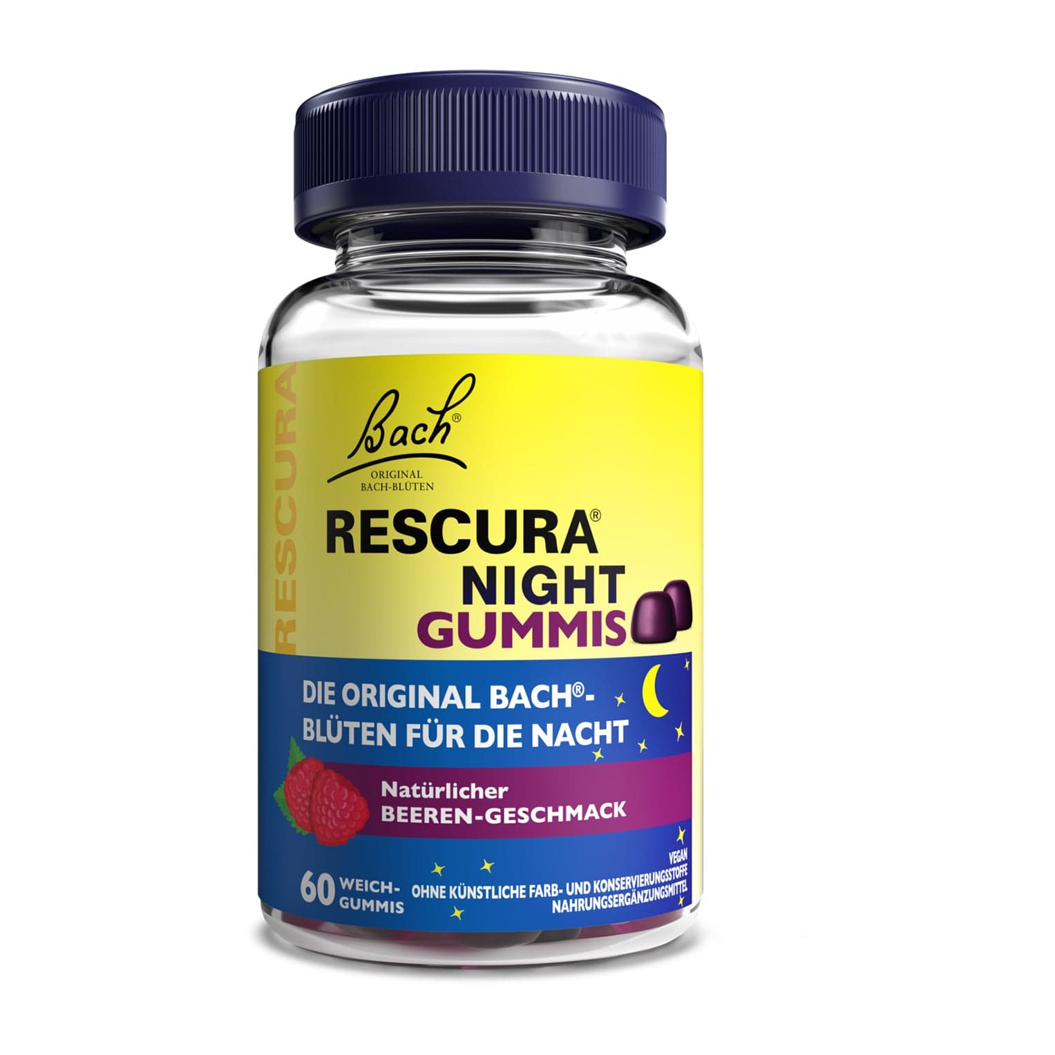 Rescue Night 60 Gummies Bach RESCURA® Night Gummies Berry