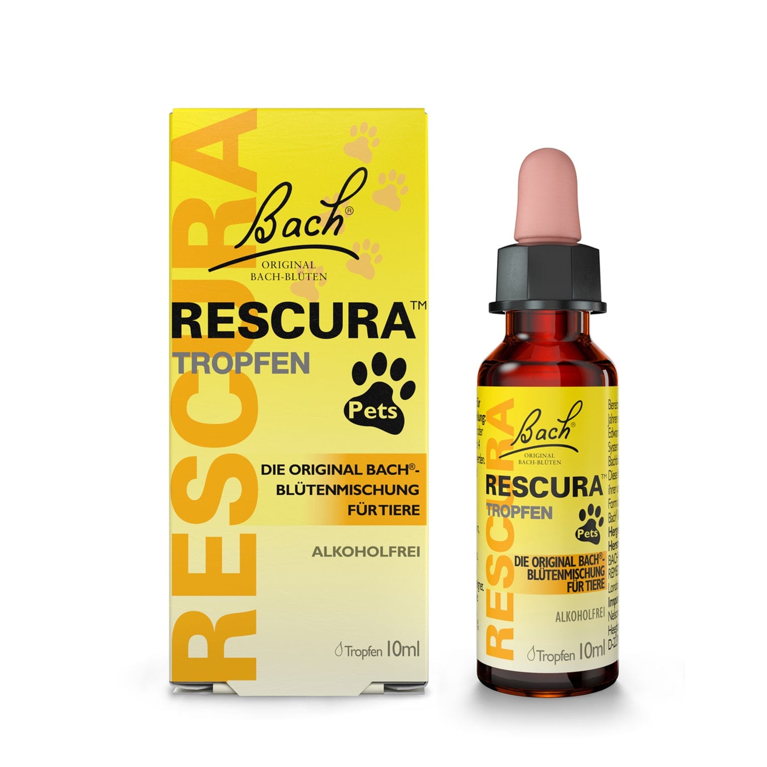 Rescue Pets 10ml Bach RESCURA® Pets Drops