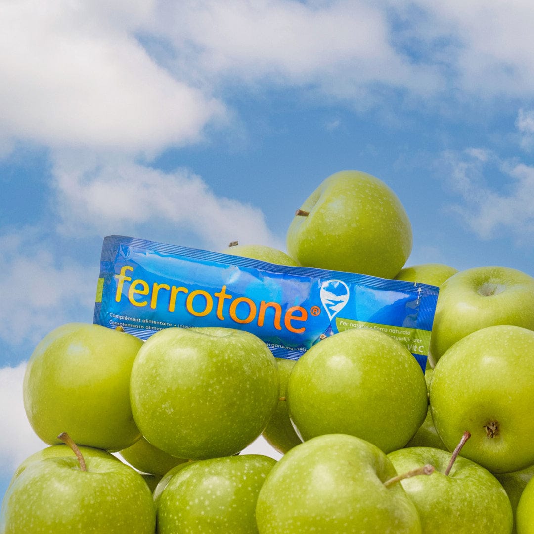 Spatone Supplement Ferrotone® + vitamin C with apple flavor