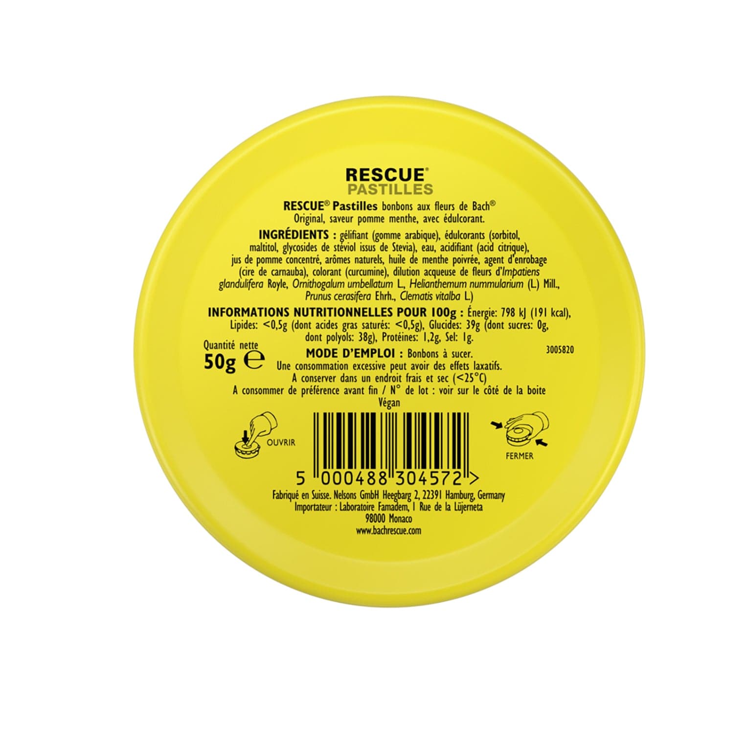 Rescue Remedy 50g RESCUE® Apple Mint Pastilles