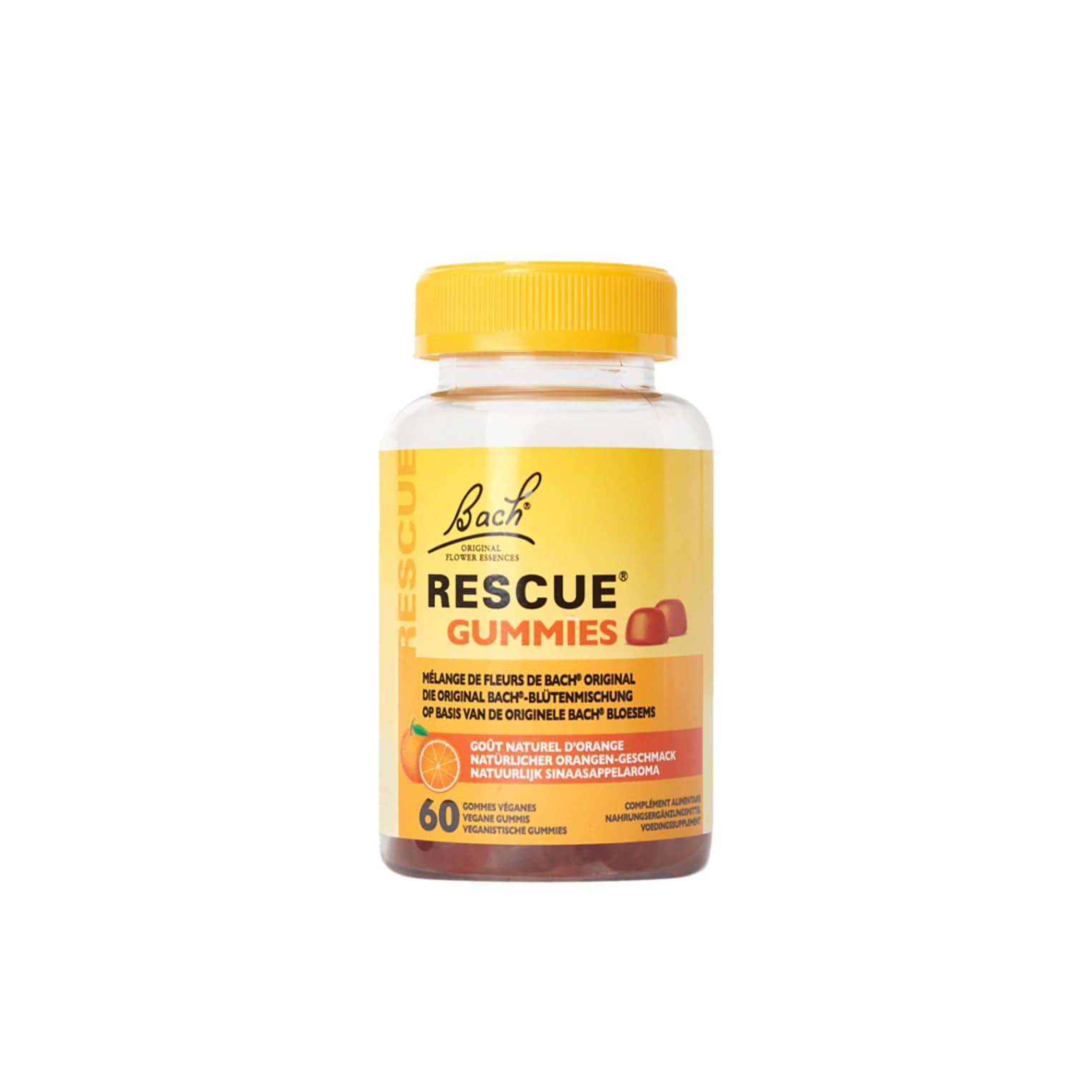 Rescue Everyday emotional support 60 Gummies RESCUE® Gummies Orange