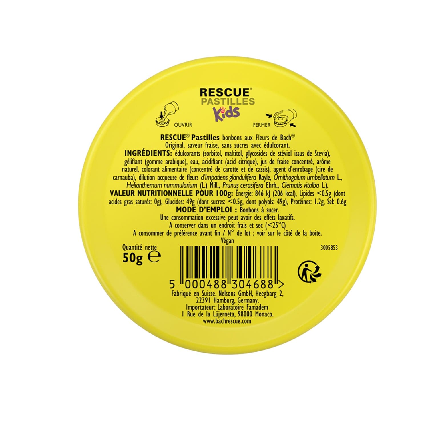 Rescue Remedy 50g RESCUE® Kids Pastilles Strawberry