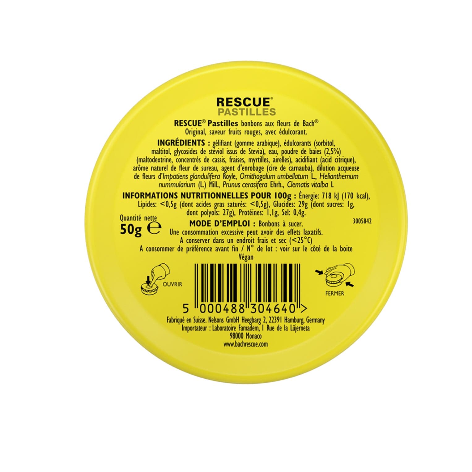 Rescue Everyday emotional support 50g RESCUE® Wild Fruit Pastilles