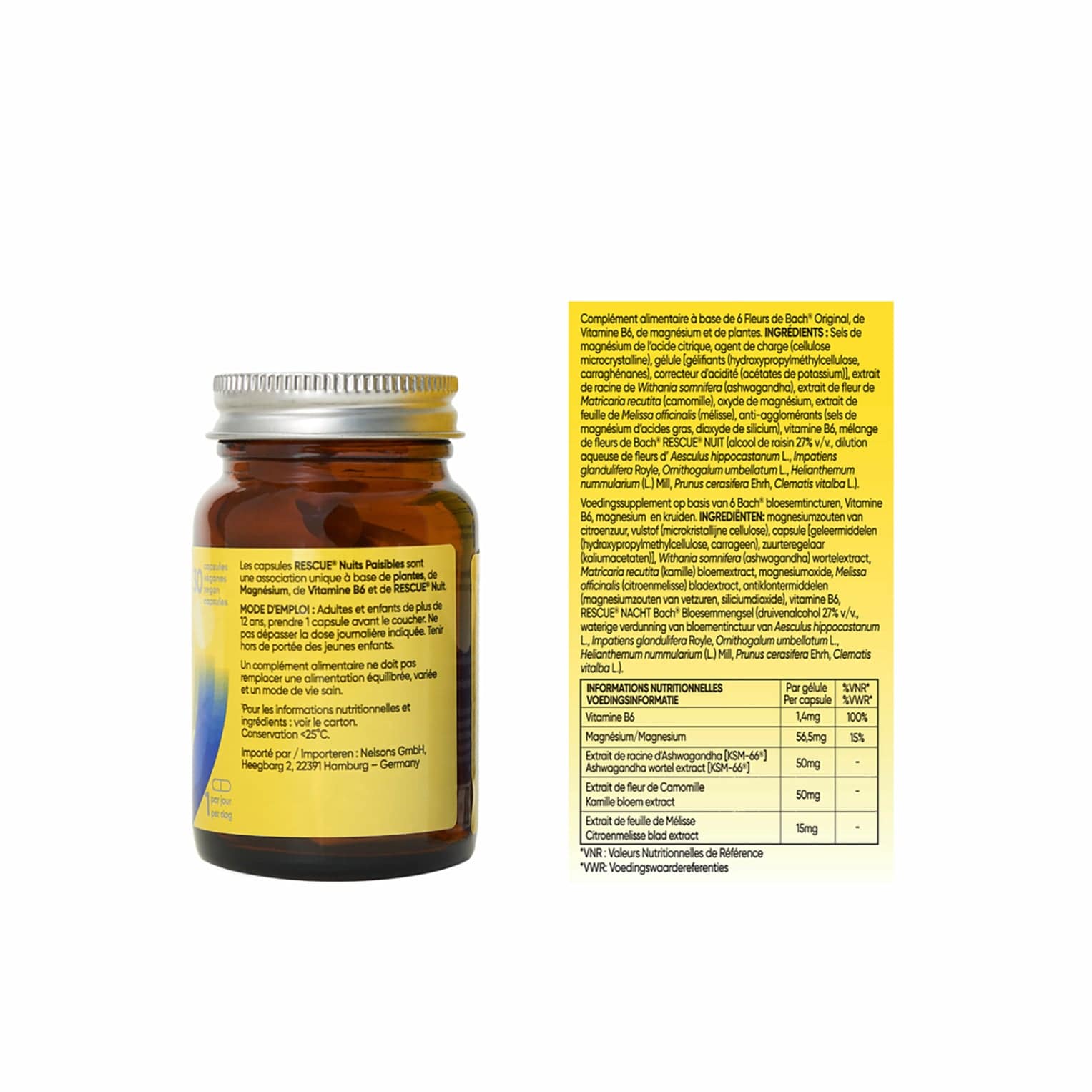 Rescue Night 30 Capsules RESCUE® Peaceful Nights Capsules