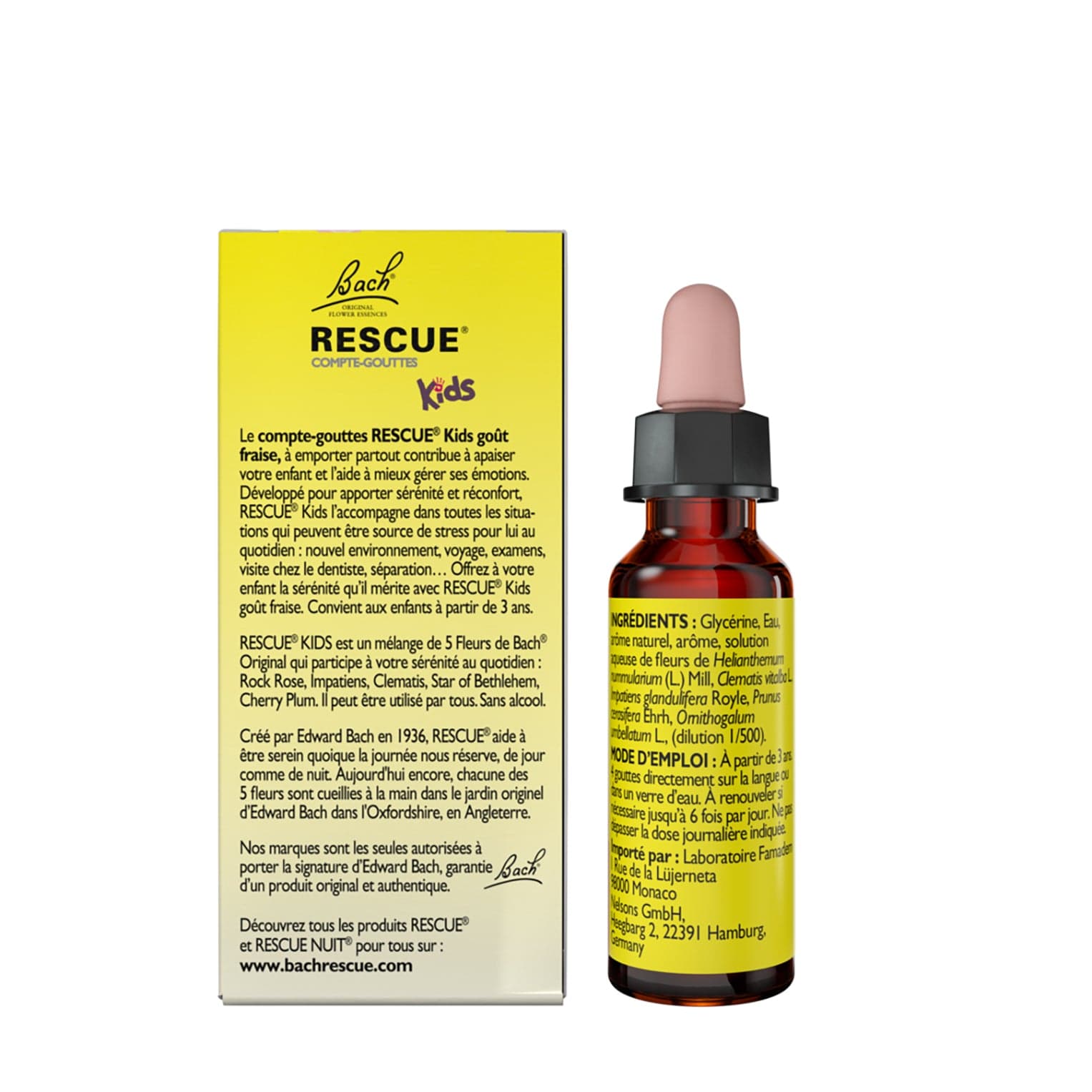 Rescue Remedy 10ml RESCUE® Kids Strawberry Flavour Dropper