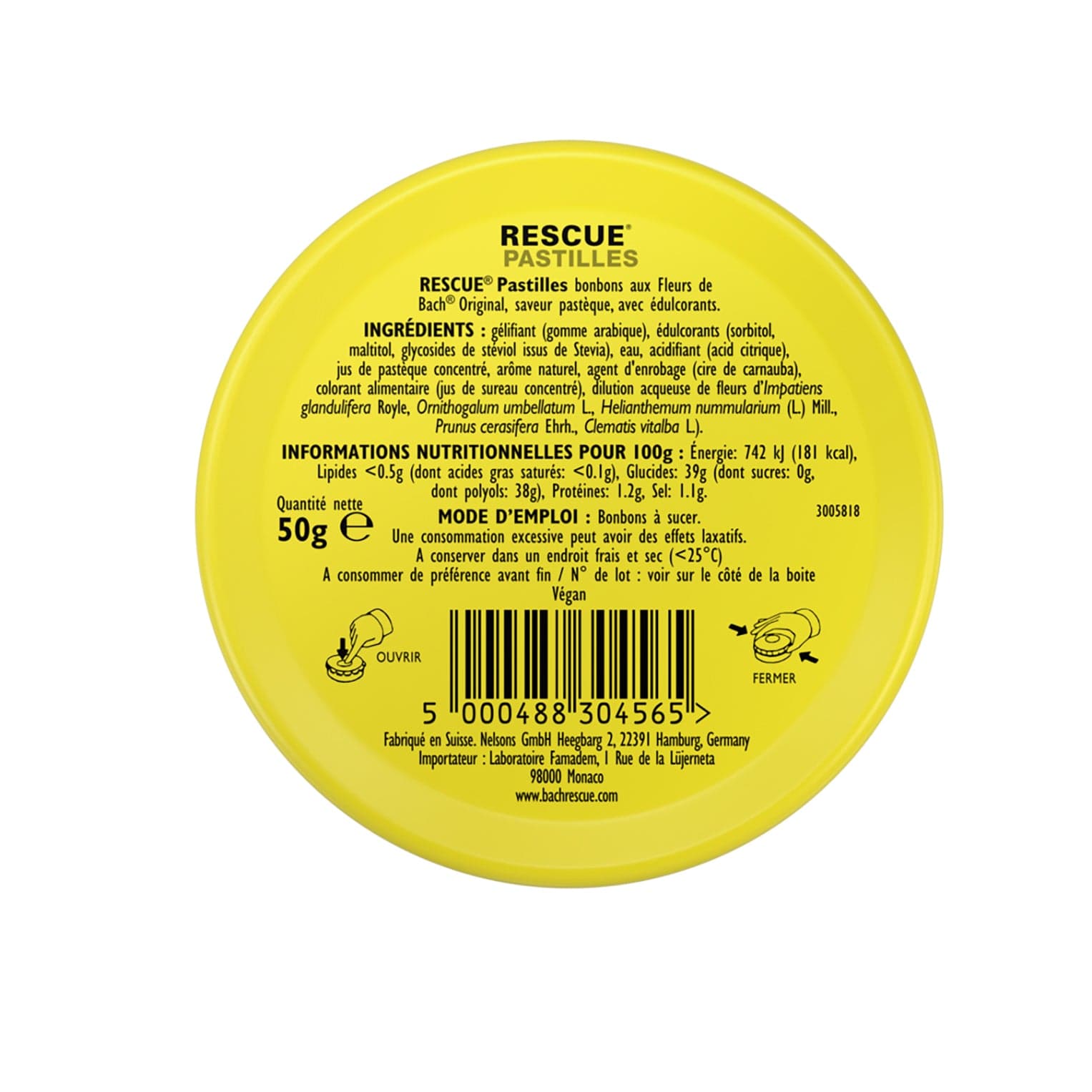 Rescue Everyday emotional support 50g RESCUE® Watermelon Pastilles
