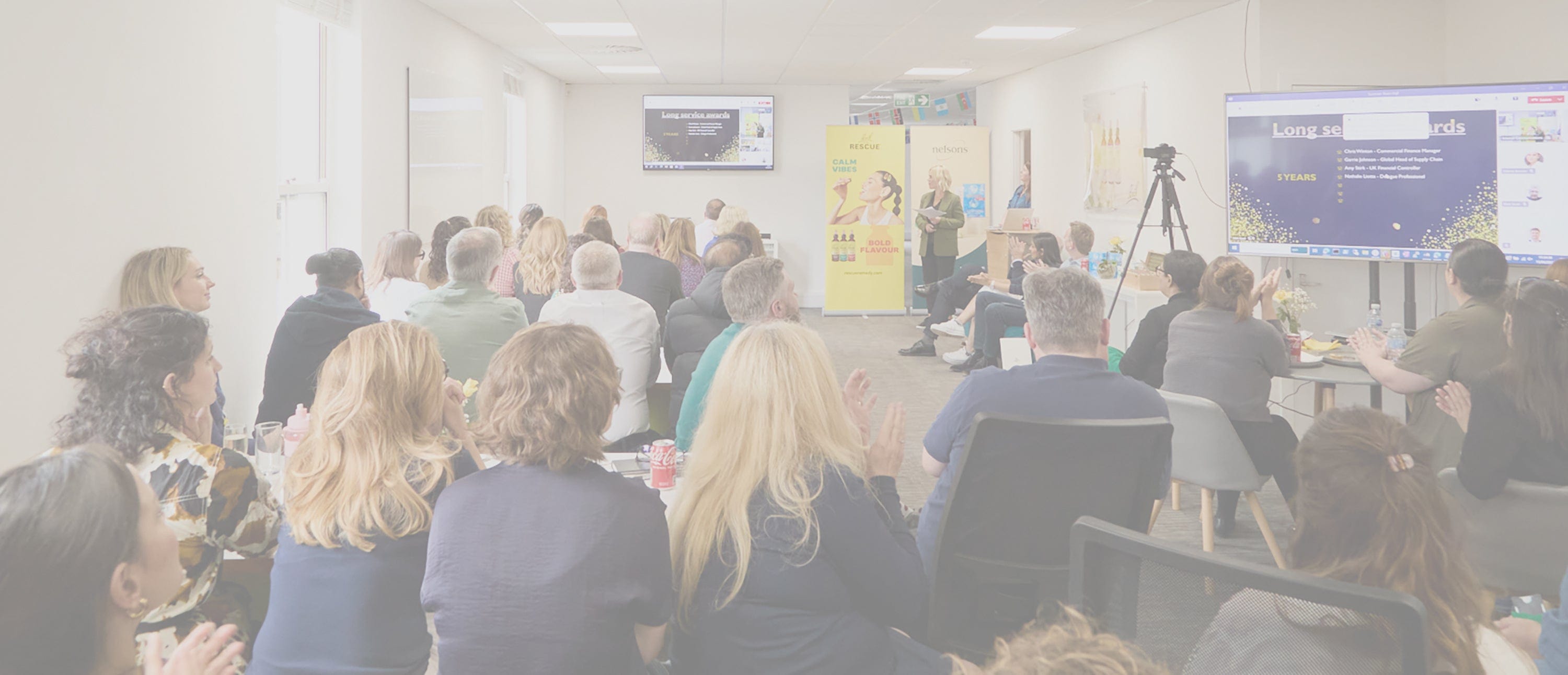 Presentation at Nelsons Quarterly Business Update Meeting