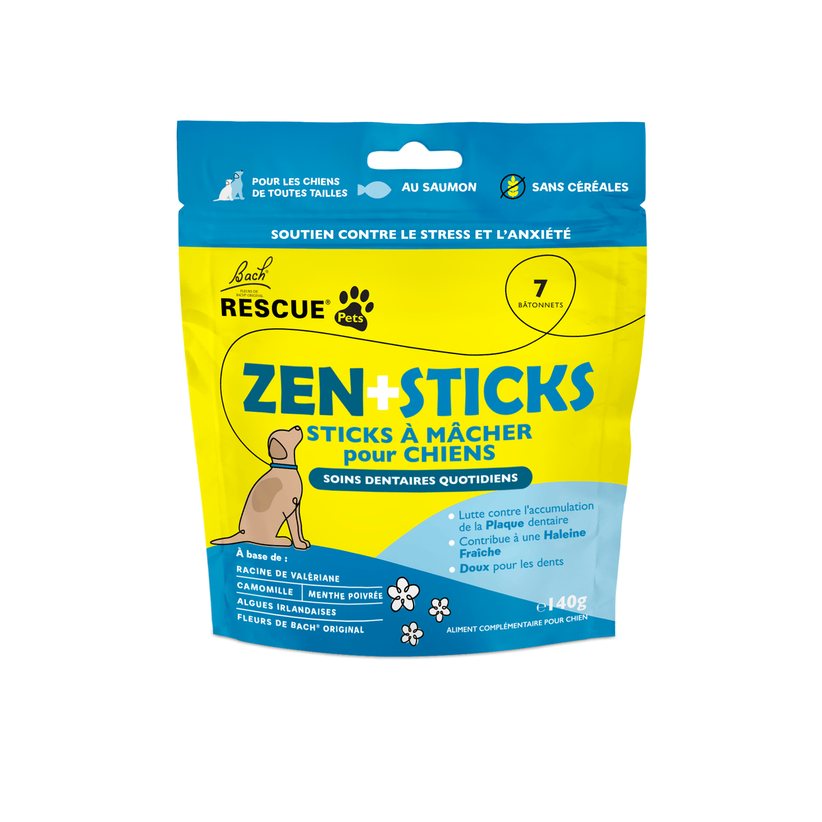 Rescue Pets 7 sticks Friandises relaxantes pour chiens RESCUE® Pets