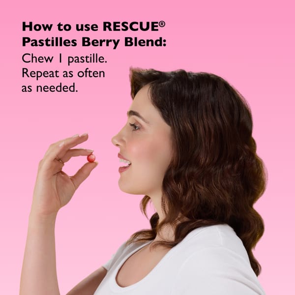 Rescue Everyday emotional support 50g RESCUE Remedy® Pastilles Mixed Berry Flavour