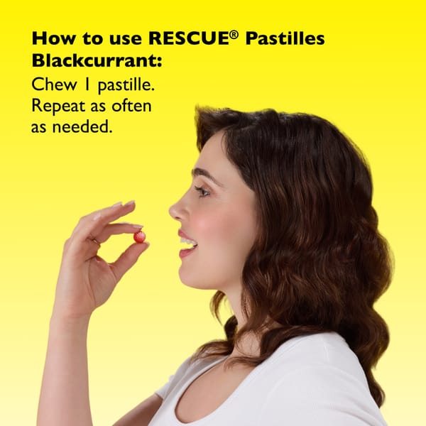 Rescue Everyday emotional support 50g RESCUE® Pastilles Blackcurrant