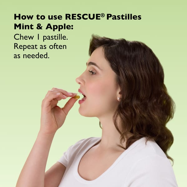 Rescue Remedy 50g RESCUE Remedy® Pastilles Mint & Apple Flavour
