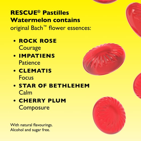 Rescue Everyday emotional support 50g RESCUE Remedy® Pastilles Watermelon Flavour