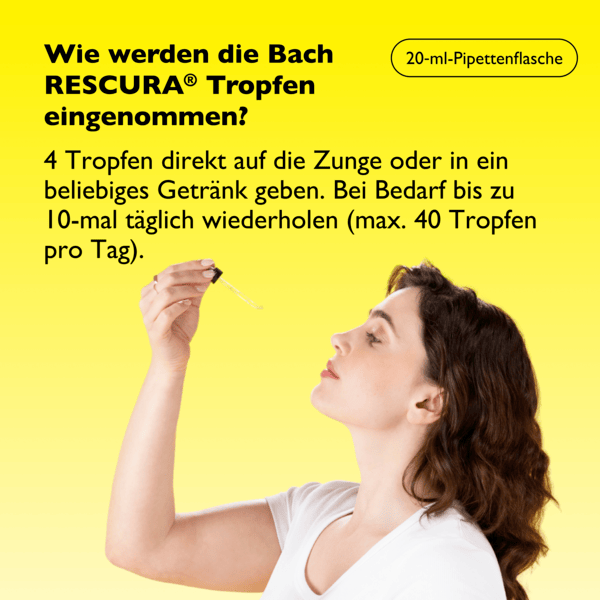 Rescue Remedy Bach RESCURA® Drops Alcohol Free