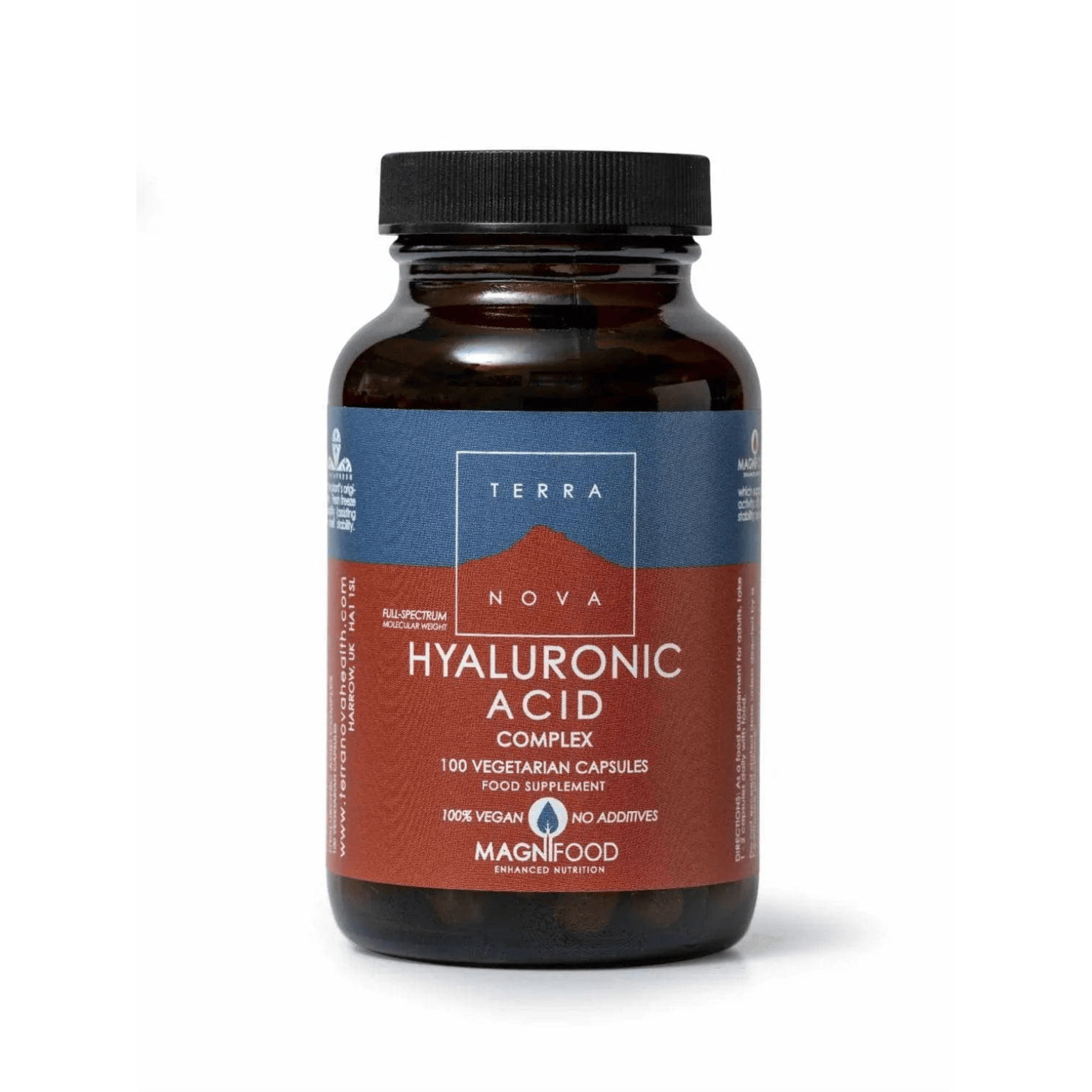 Terranova Supplement Terra Nova's Hyaluronic Acid 100 capsules