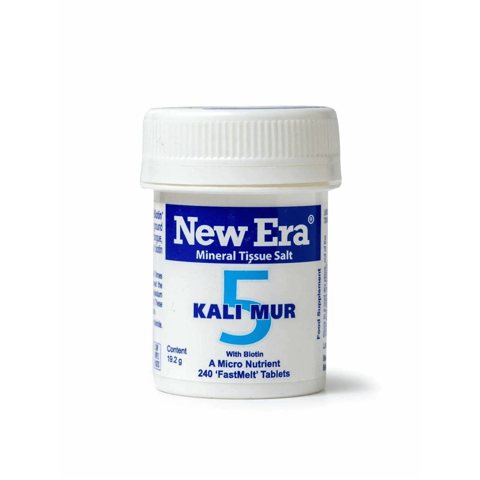 New Era Mineral Tissue Salt New Era Kali Mur 5