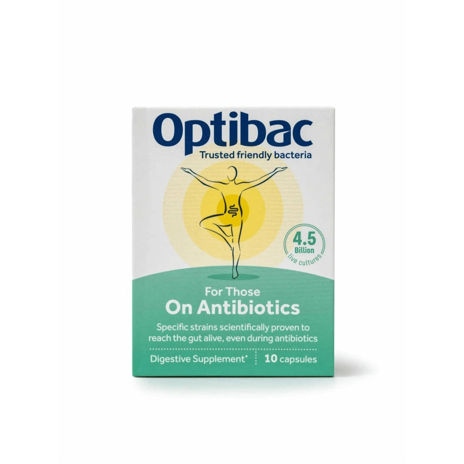 OptiBac Supplement OptiBac for those on Antibiotics (10 Caps)