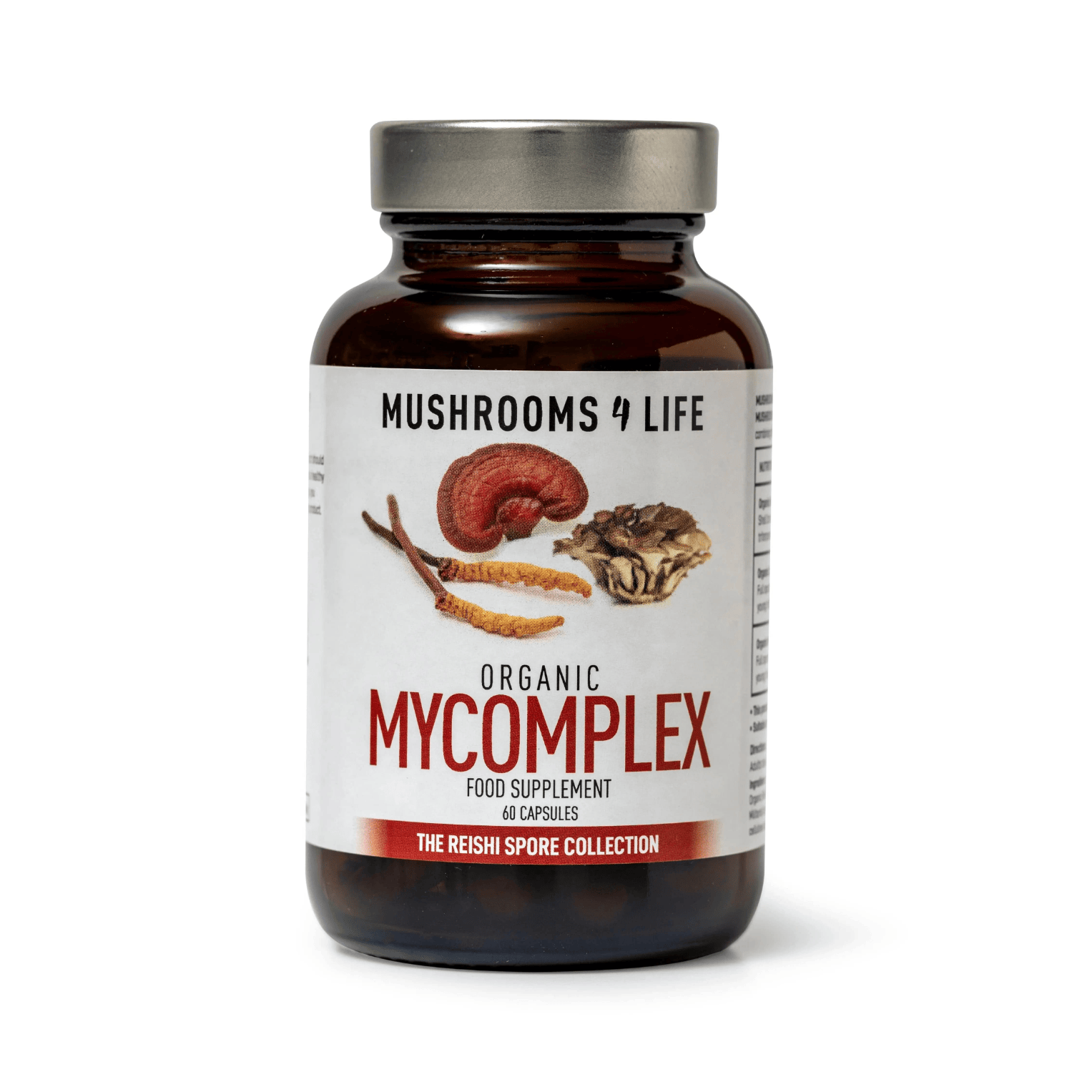 Mushrooms 4 Life Mushrooms Organic MyComplex Mushroom 60 caps