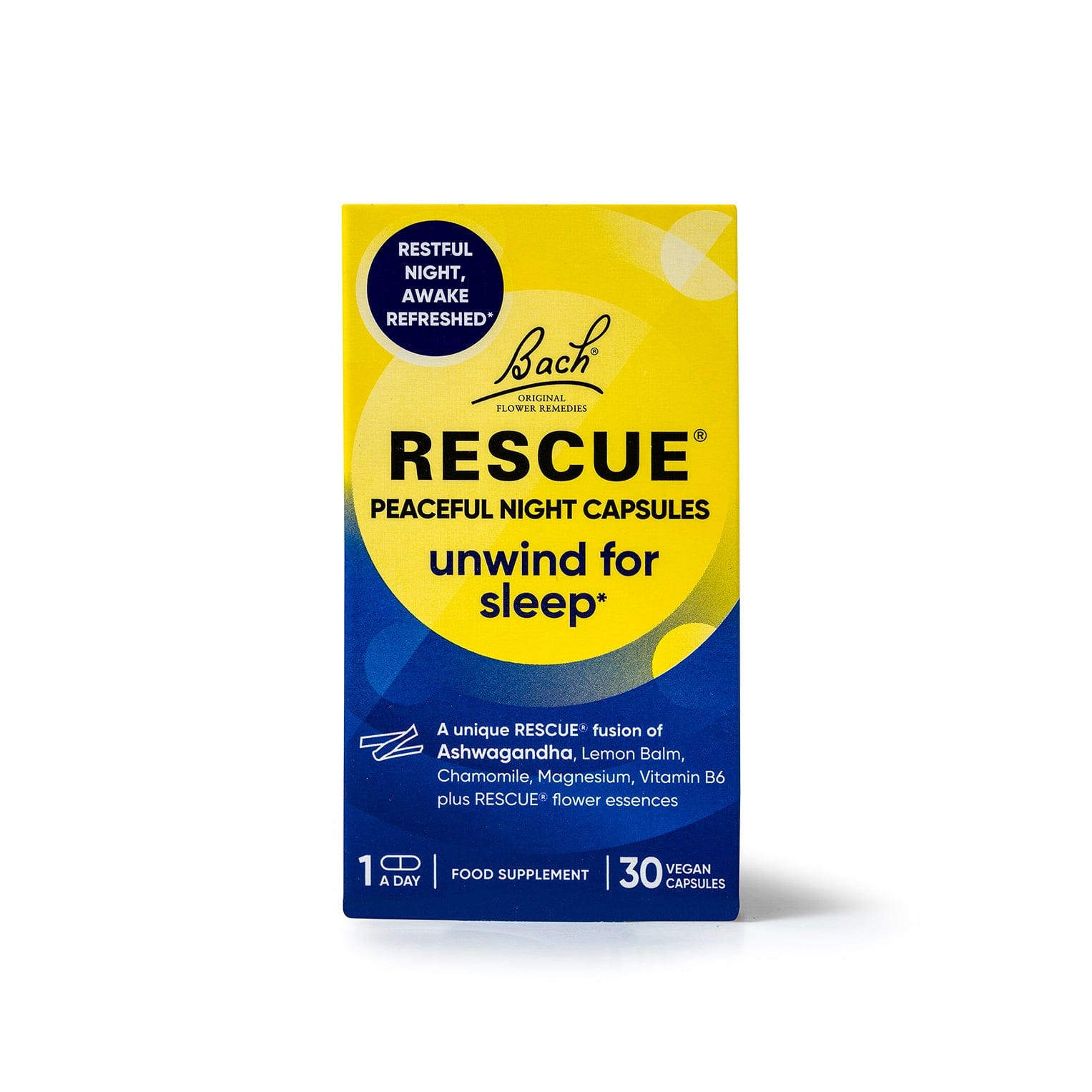 Rescue Night 30 Capsules RESCUE® Peaceful Night Capsules