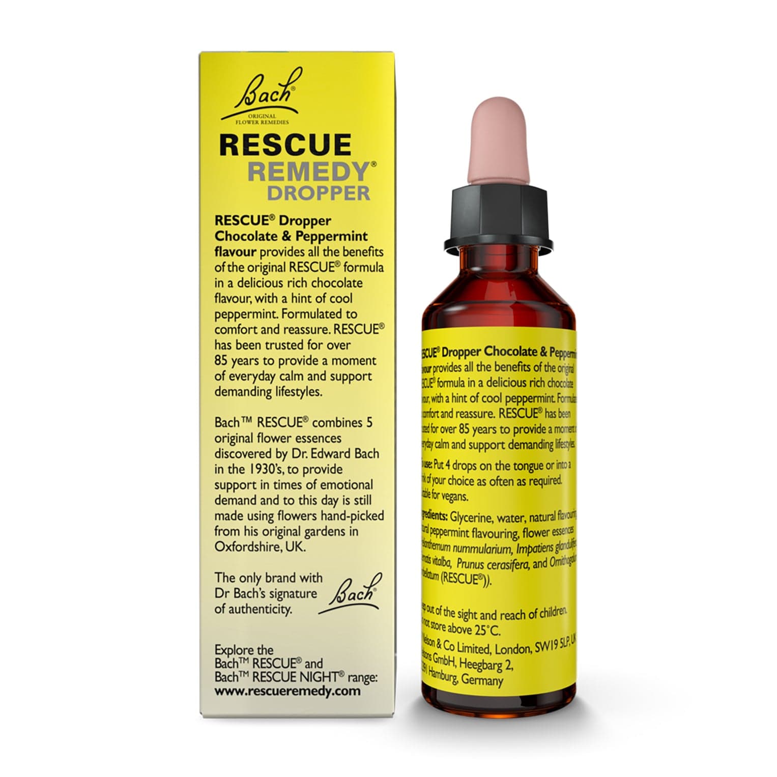 Rescue Remedy 20ml RESCUE Remedy® Dropper Chocolate & Peppermint Flavour