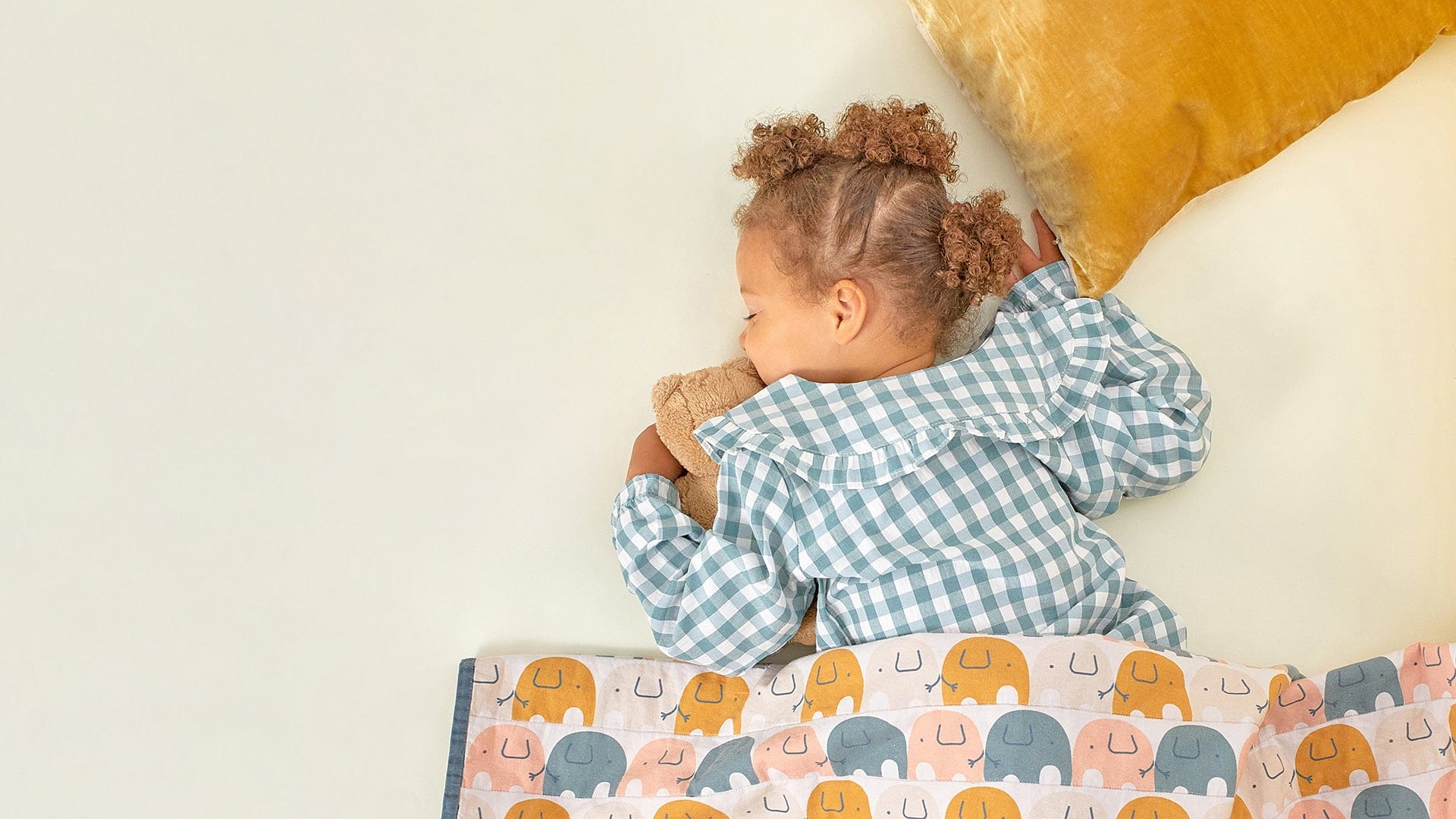 Child, little girl sleeping peacefully