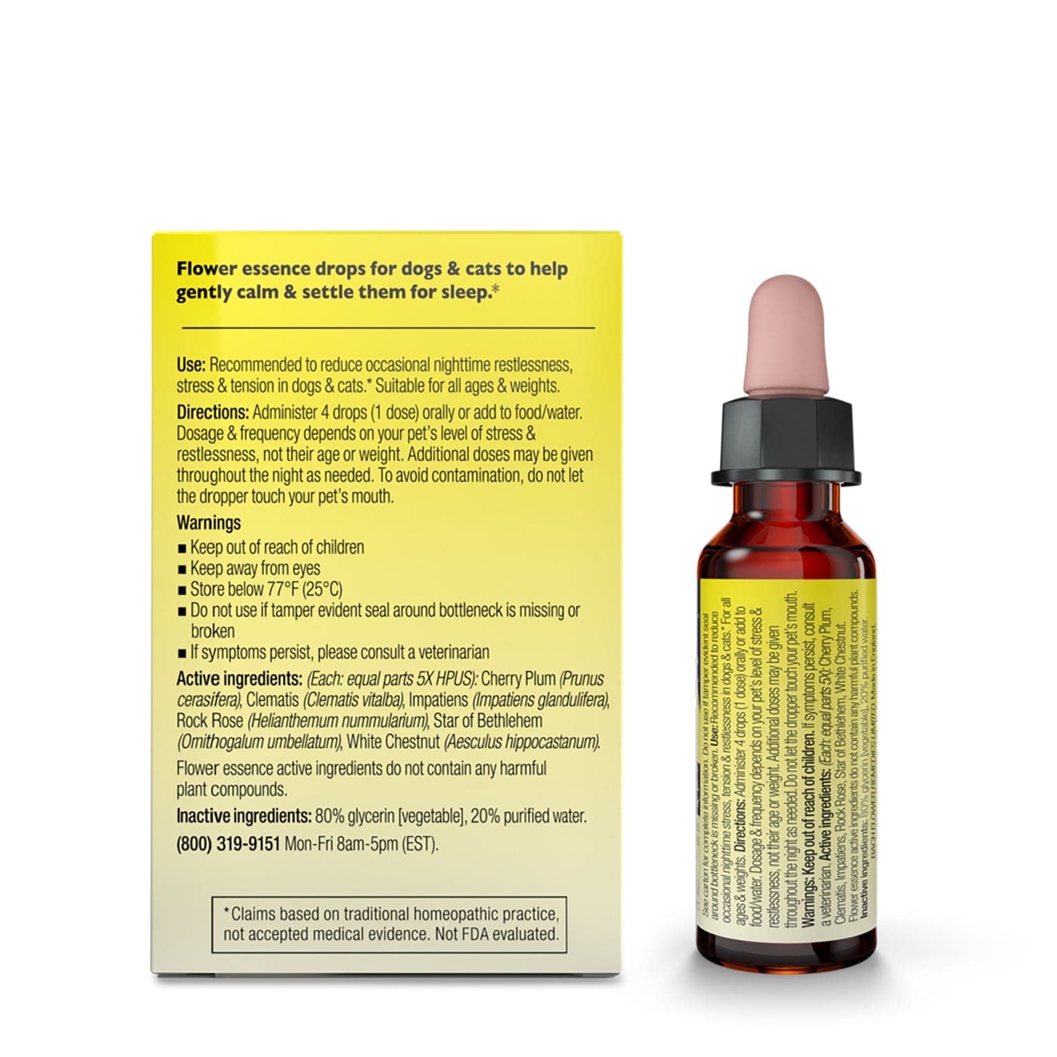 Rescue Pets 10ml RESCUE® Pet Sleep Dropper