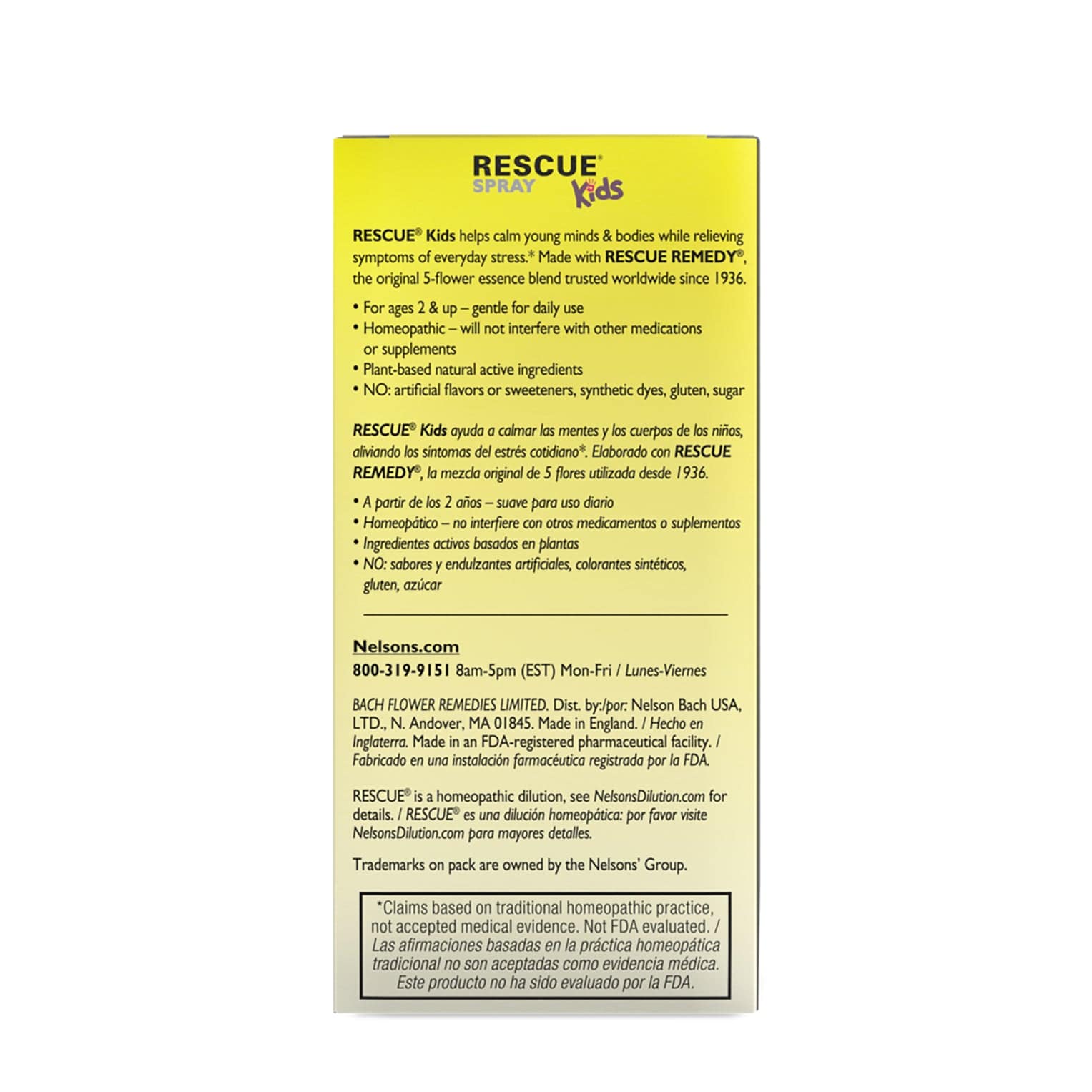 Rescue Kids 20ml RESCUE® Kids Spray