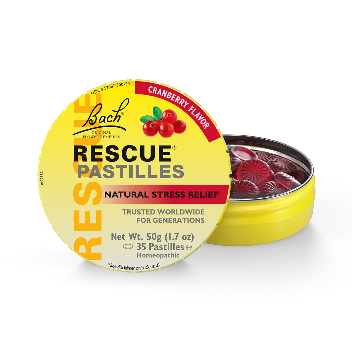 RESCUE® Pastilles Cranberry