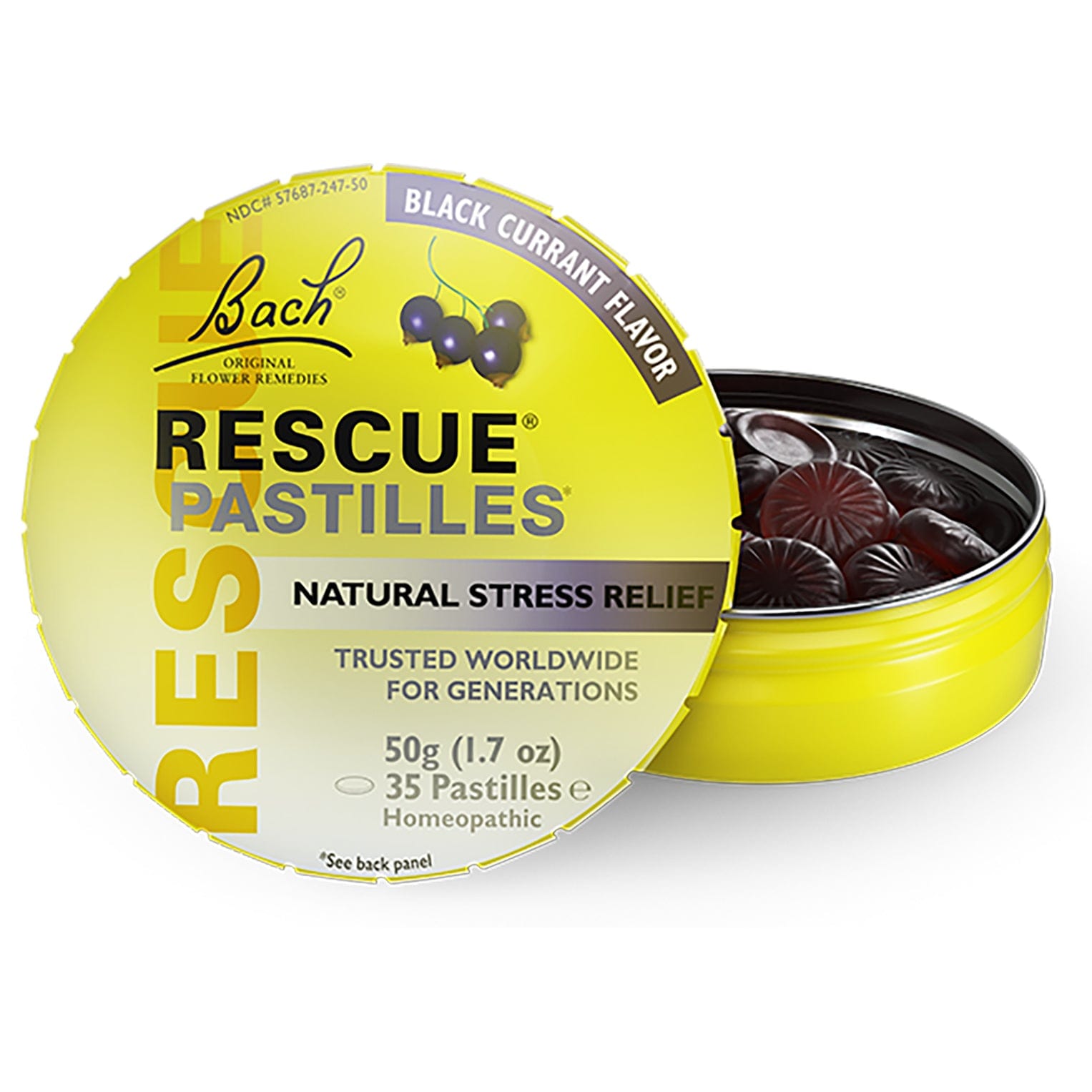 Rescue Everyday emotional support 50g RESCUE® Pastilles Black Currant