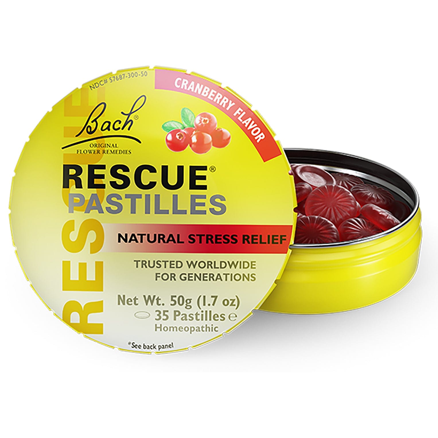 Rescue Remedy 50g RESCUE® Pastilles Cranberry