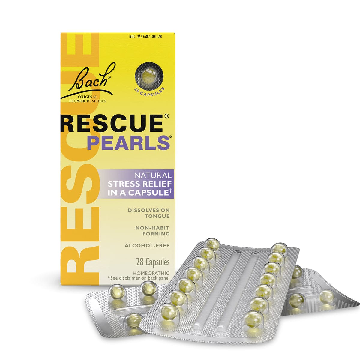 Rescue Everyday emotional support 28 Melts RESCUE® Pearls