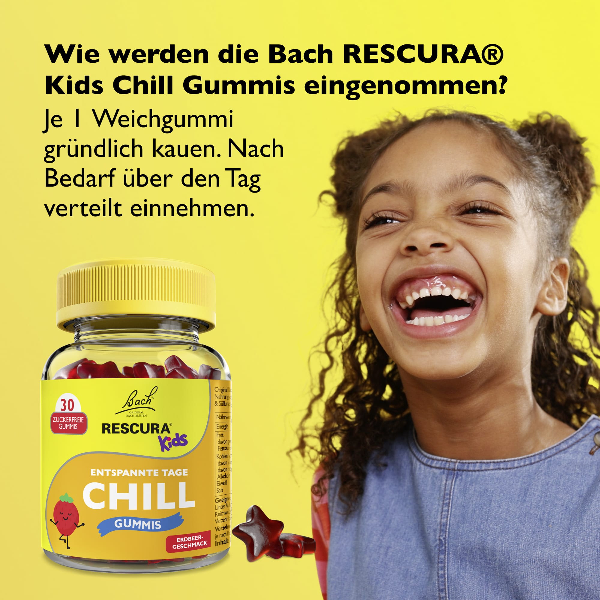 Rescue Remedy 30 Gummis Bach RESCURA® Kids Chill Gummies