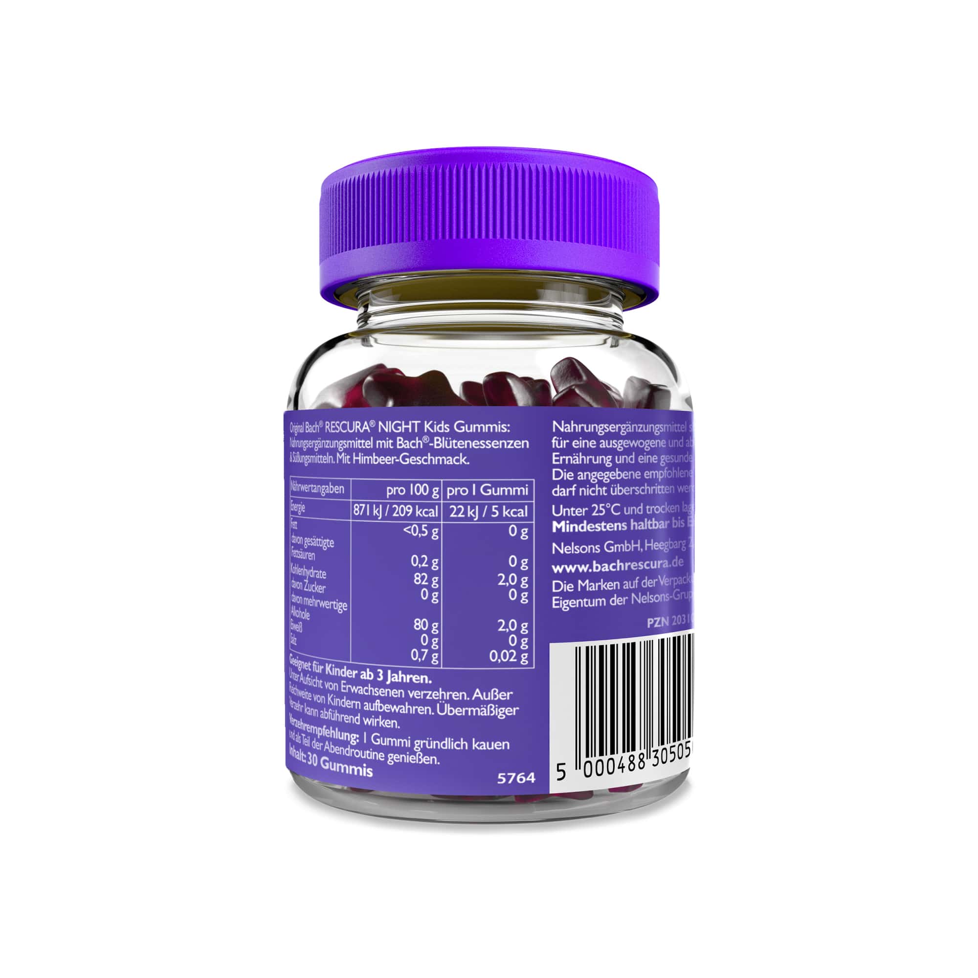 Rescue Remedy 30 Gummis Bach RESCURA® Kids Gute Nacht Gummis