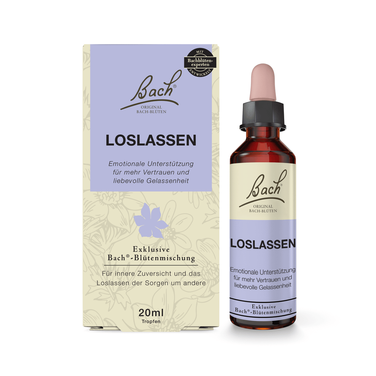 Bach Flower Remedy 20ml Bach-Blütenmischung Lolassen