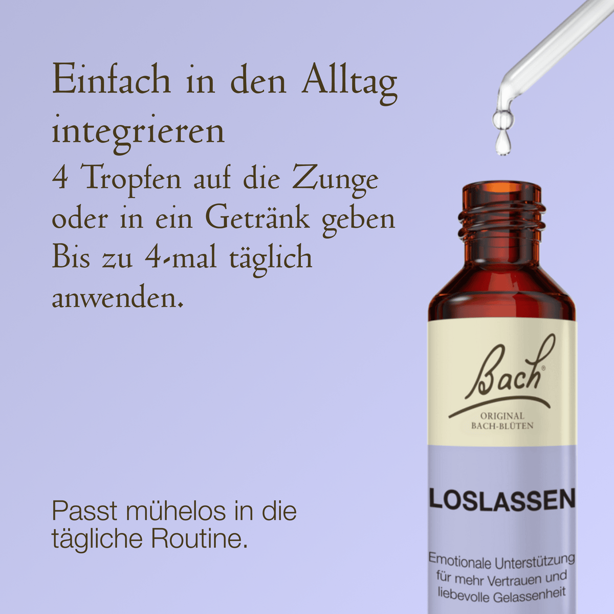 Bach Flower Remedy 20ml Bach-Blütenmischung Lolassen