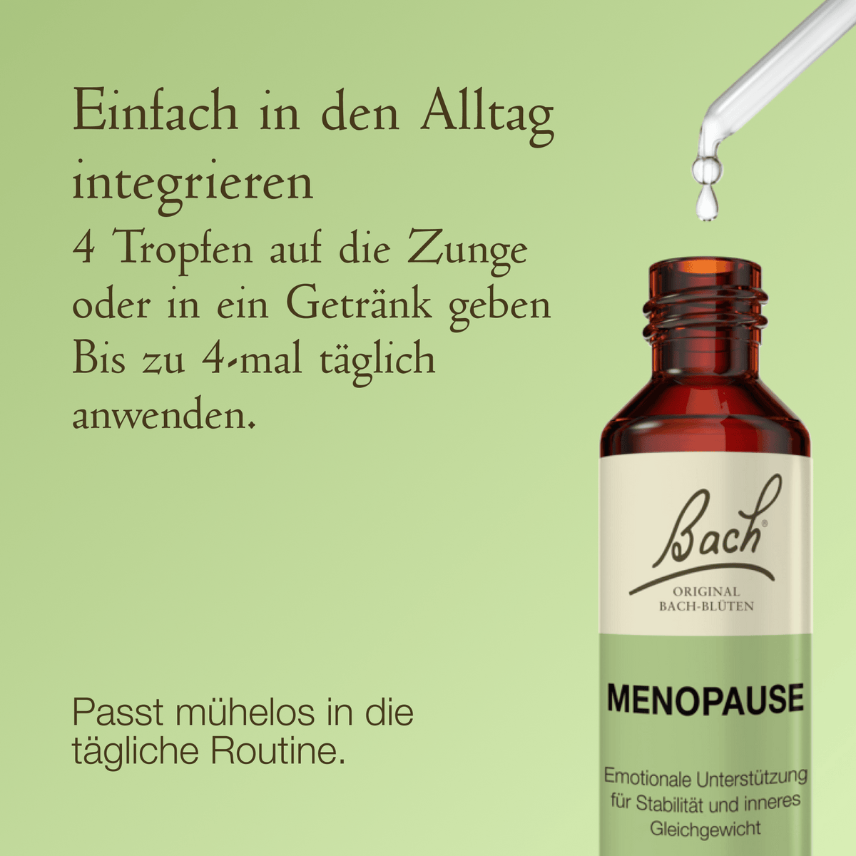 Bach Flower Remedy 20ml Bach-Blütenmischung Menopause