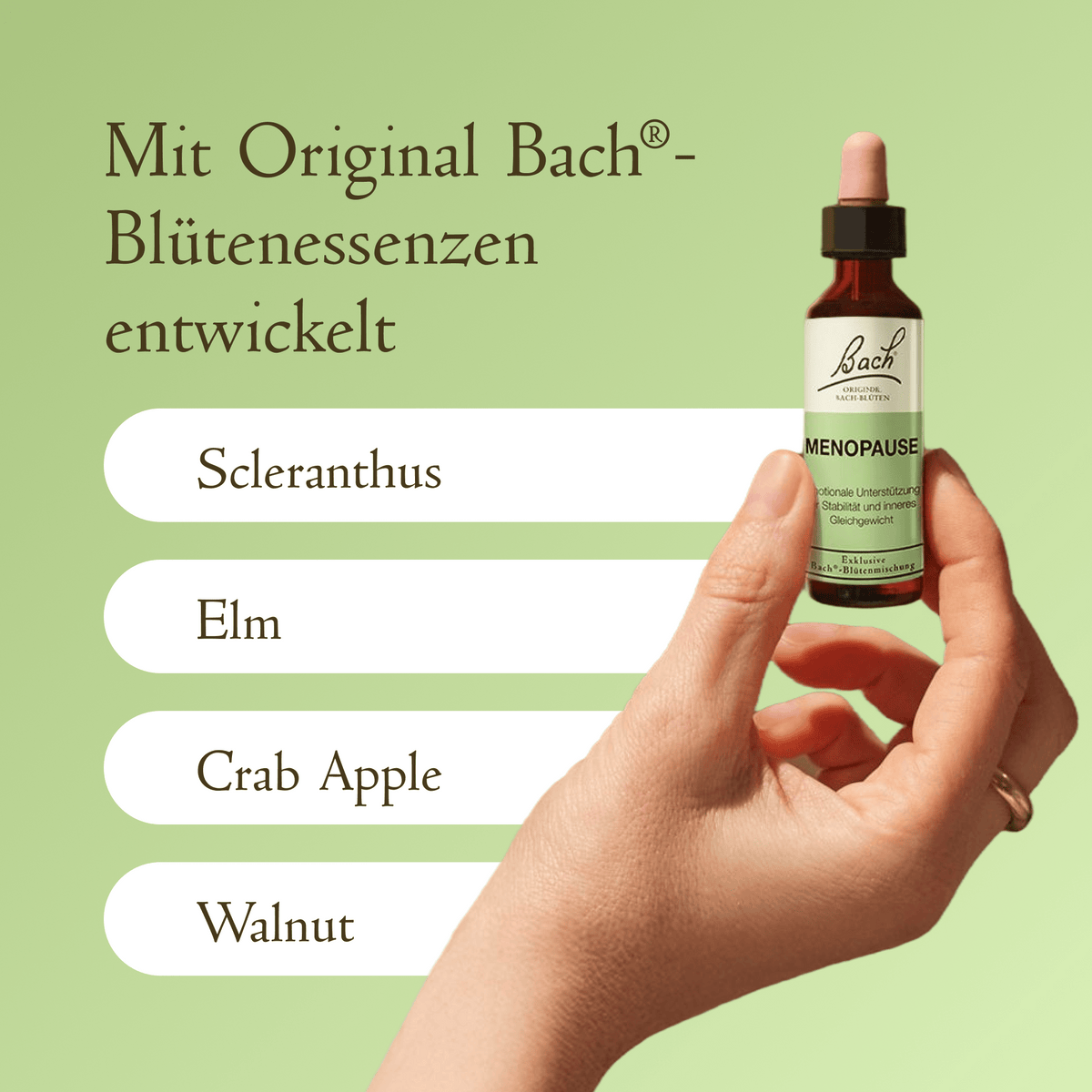 Bach Flower Remedy 20ml Bach-Blütenmischung Menopause
