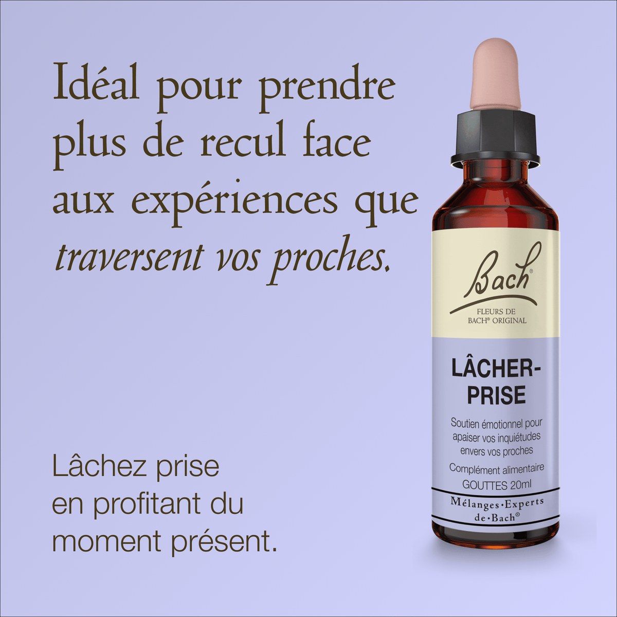 Bach Flower Remedy 20ml Mélange Expert de Bach® Lâcher-Prise