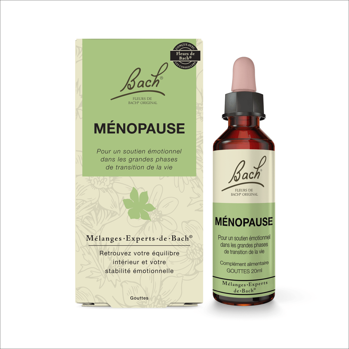 Bach Flower Remedy 20ml Mélange Expert de Bach® Ménopause