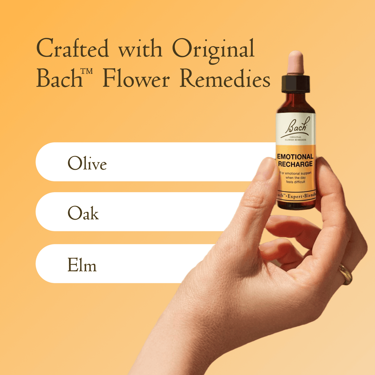 Bach Flower Remedy 20ml Bach Emotional Recharge Blend