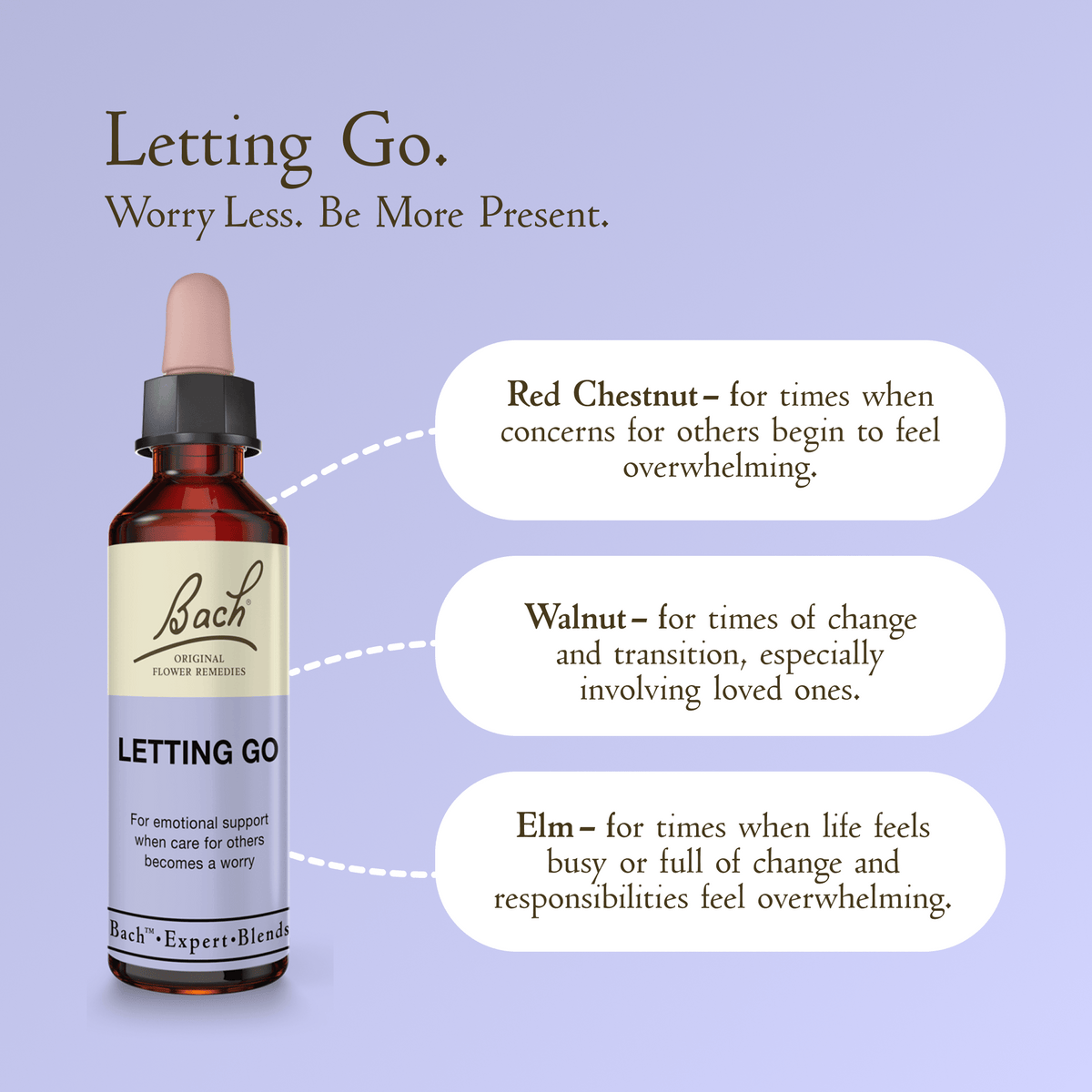 Bach Flower Remedy 20ml Bach Letting Go Blend