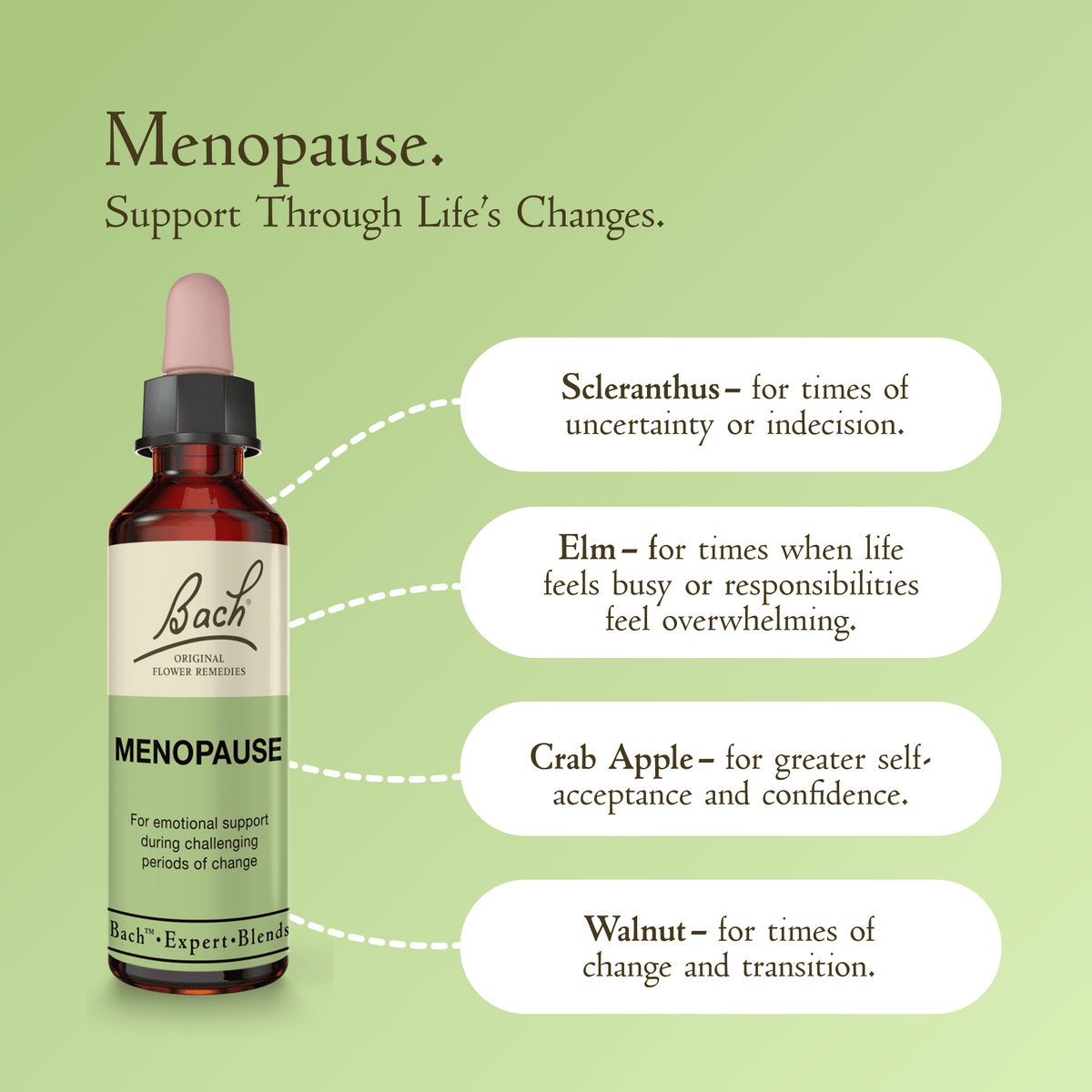 Bach Flower Remedy 20ml Bach Menopause Blend