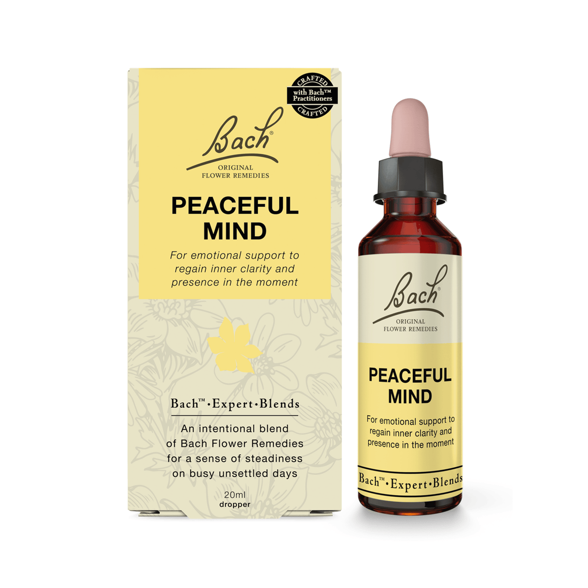 Bach Flower Remedy 20ml Bach Peaceful Mind Blend