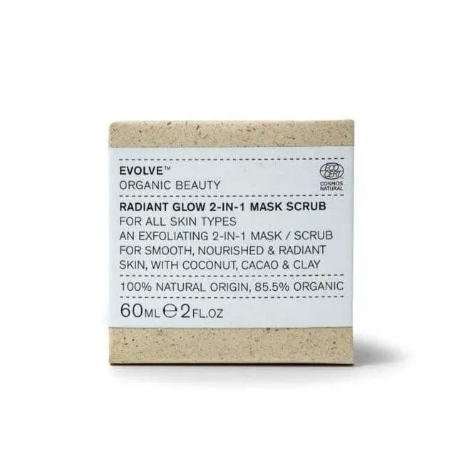 Evolve Face Mask Evolve Radiant Glow 2-in-1 Mask Scrub 60ml